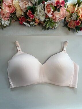 Warner's Easy Does It Wireless T-Shirt Bra 38D Light Pink